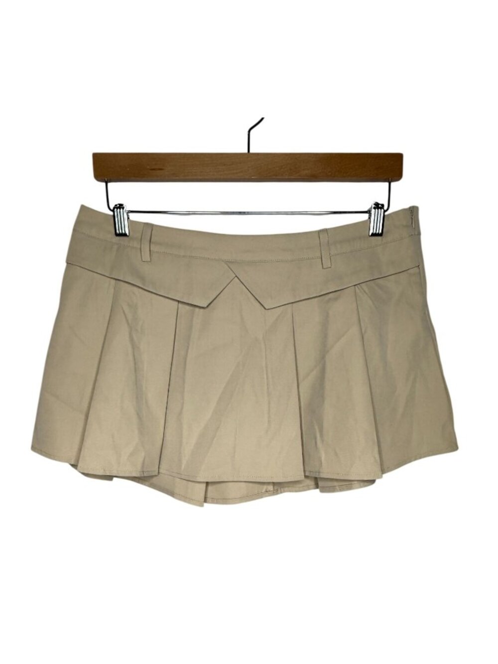Princess Polly Khaite Pleated Mini Skirt Size 6 Y2K Preppy Academia